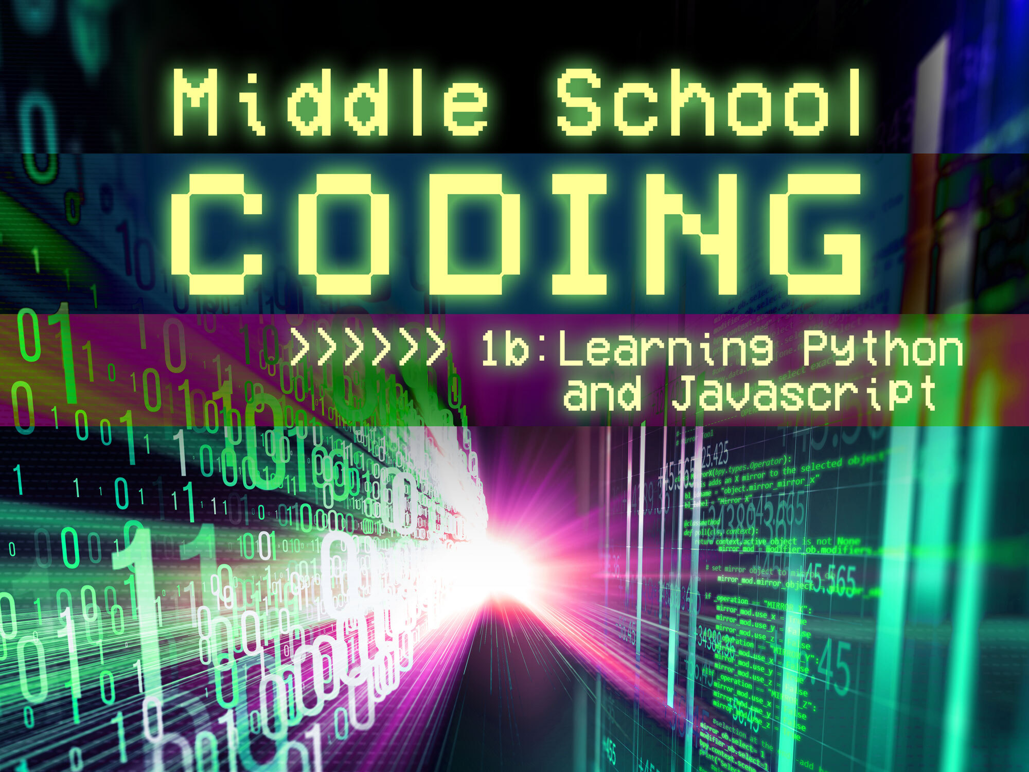 Coding 1 B: Learning Python and Javascript - MSC Online Learning Program